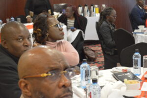 Journalist training session